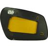 Piastra specchio retrovisore termica attacco rettangolare per FORD FOCUS dal 2004 al 2008 lato sinistro guidatore