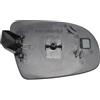 Piastra specchio retrovisore per OPEL CORSA B dal 1997 al 2000 lato sinistro guidatore