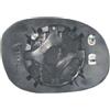 Piastra specchio retrovisore per PEUGEOT 206 dal 2009 al 2013 lato destro passeggero