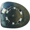 Piastra specchio retrovisore termica per RENAULT CLIO dal 2009 al 2012 lato sinistro guidatore