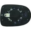 Piastra specchio retrovisore termica per RENAULT CLIO dal 2009 al 2012 lato sinistro guidatore