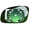 Piastra specchio retrovisore termica 06-01-06-05 per VOLKSWAGEN NEW BEETLE dal 1998 al 2005 lato sinistro guidatore