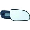 Piastra specchio retrovisore termica per VOLVO XC70 dal 2000 al 2004 lato sinistro guidatore