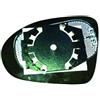 Piastra specchio retrovisore termica per SMART FORFOUR dal 2004 al 2006 lato sinistro guidatore
