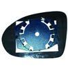 Piastra specchio retrovisore per SMART FORFOUR dal 2004 al 2006 lato sinistro guidatore