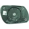 Piastra specchio retrovisore termica per MAZDA 2 dal 2003 al 2007 lato sinistro guidatore