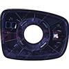 Piastra specchio retrovisore per HYUNDAI i10 dal 2007 al 2010 lato sinistro guidatore