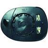 Piastra specchio retrovisore termica mod. Type R per HONDA CIVIC dal 2006 al 2012 lato destro passeggero