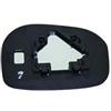 Piastra specchio retrovisore termica per HONDA JAZZ dal 2008 al 2011 lato sinistro guidatore