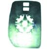 Piastra specchio retrovisore termica per FORD TRANSIT dal 2000 al 2006 lato sinistro guidatore