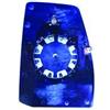 Piastra specchio retrovisore superiore per FORD TRANSIT CUSTOM dal 2012 lato destro passeggero
