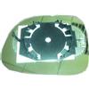 Piastra specchio retrovisore termica 09-09-12-11 per FIAT PANDA dal 2013 lato destro passeggero