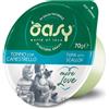 Oasy More Love Cat Green Cup in salsa naturale 70 gr - Tonno e Canestrello - Confezione da 6 pezzi - Cibo umido per gatti - 1° ORDINE? scegli lo sconto BZR5 / BZR20 + 200 punti fedeltà