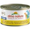 Almo Nature HFC DOG Cuisine Pollo Con Carote e Riso 95 gr Umido Cane