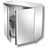 Ristotecno Pensile inox con 2 ante a battente. 1 ripiano. H.cm. 65 [PRONTA CONSEGNA] - 60x40x65H