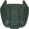 rubbermaid Coperchio per bidone portarifiuti Rubbermaid Mobile Bin 100 L verde R002222