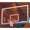 Tabellone Basket in cristallo sp. mm 12 con telaio