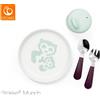 Stokke Set Pappa Stokke Munch Essential Piatti Posate Bimbo Soft Mint