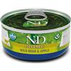 Farmina N&D Prime Grain Free Feline 70 gr - Cinghiale e Mela - Confezione da 30 pezzi - Cibo umido per gatti - 1° ORDINE? scegli lo sconto BZR5 / BZR20 + 200 punti fedeltà