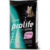 Zoodiaco Prolife Prolife Cat Kitten Salmone e Riso 1,5 kg Per Gattini