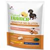 Natural Trainer Sensitive No Gluten Small e Toy Adult con Salmone - 800 gr Croccantini per cani