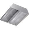 Ristoattrezzature Modello: 30730212,Cappa centrale senza motore profondità 1300 mm 1200x1300x450h mm
