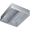 Ristoattrezzature Modello: 30940212,Cappa cubica centrale senza motore profondità 1300 mm 1200x1300x450h mm