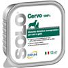 DRN Solo alimento monoproteico cane e gatto 100 gr - Cervo - Confezione da 6 pezzi - Umido Monoproteico Cane - 1° ORDINE? scegli lo sconto BZR5 / BZR20 + 200 punti fedeltà
