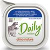 Almo Nature Daily Menu per Cane Adult in Vaschetta da 300 gr Gusto Pesce Bianco e Riso
