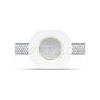 V-TAC VT-764 3650 PORTAFARETTO ROTONDO IN GESSO DA INCASSO PER LAMPADINE GU10
