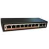 bemax Switch PoE 8+2 porte, Bemax POE1610 RJ45 Lan Ethernet 10/100mbps
