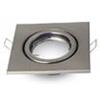 V-TAC VT-7227 3473 PORTAFARETTO ORIENTABILE QUADRATO DA INCASSO PER LAMPADINE GU10 E GU5.3