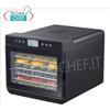 Technochef - ESSICCATOIO per VERDURE con 7 VASSOI INOX, Mod.229064
