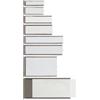 SEI ROTA Portaetichette adesivo Ies A4 - 65 x 140 mm - grigio - Sei Rota - conf. 2 pezzi (unità vendita 1 pz.)