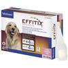 Virbac Effitix Spot-On Cani 4 pipette peso 20-40 kg - Antiparassitario per cani - 1° ORDINE? fino al 20% di sconto