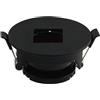 V-TAC PORTALAMPADA SPOT INCASSO NERO ORIENTABILE FORO QUADRATO VT-883-LED8598