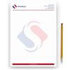 Carta intestata personalizzabile formato A6 100 pezzi