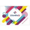 Biglietti non plastificati carta patinata opaca 100 pezzi 300 g. patinata opaca