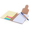 Ufficio personalizzati Block notes con penna e post-it colorati Cravis personalizzate o neutre