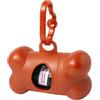 Porta sacchetti per animali con logo a forma di osso personalizzate o neutre