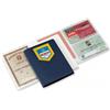 Farmacia personalizzati Porta documenti da viaggio 3 ante con portatessere 9 x 12,30 cm personalizzate o neutre