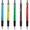 Penne particolari con clip in metallo ondulata e refill nero o blu personalizzate o neutre