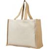 Bullet Shopper in juta e canvas personalizzata Varai personalizzate o neutre