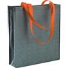 Shopper personalizzate in tnt laminato effetto jeans 36x40x9 cm personalizzate o neutre
