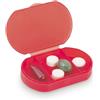 Farmacia personalizzati Portapillole 3 scomparti cm. 6 x 1,2x 3,6 personalizzate o neutre