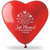 Matrimonio personalizzati Palloncini gonfiabili cuore colorati Ø150 cm./60 pollici personalizzate o neutre