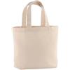 Shopper in tessuto di cotone Manila Natural 32x24x10 cm - 120 g/m² personalizzate o neutre
