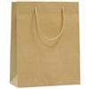 Buste shopper lusso di carta riciclata con maniglia in corda personalizzate o neutre