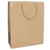 Buste di carta natural sealing maniglia in corda - 54 x 44,5 x 14 cm personalizzate o neutre