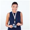 Lanyard porta badge in poliestere Lace personalizzate o neutre